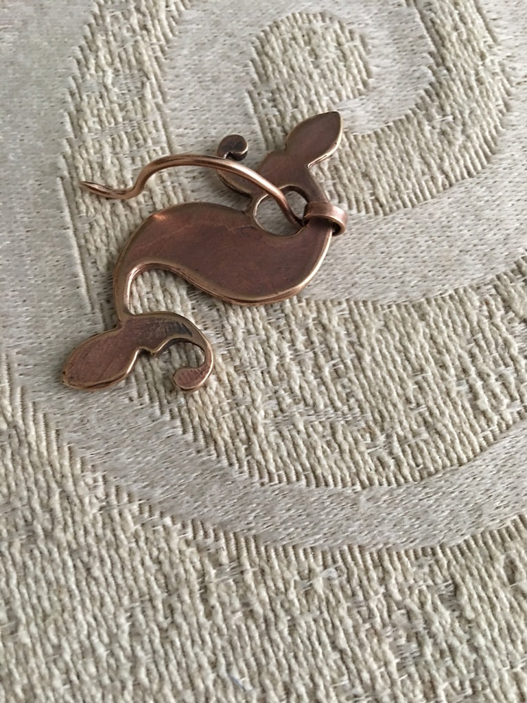 Romano Dragonesque Brooch