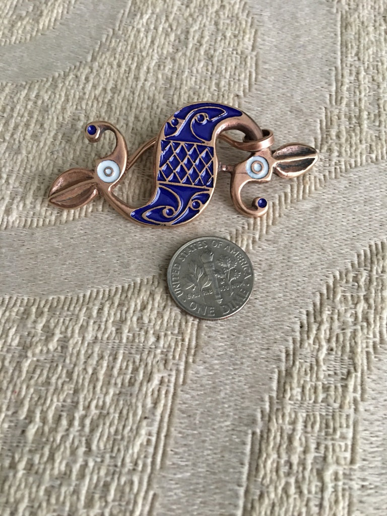Romano Dragonesque Brooch