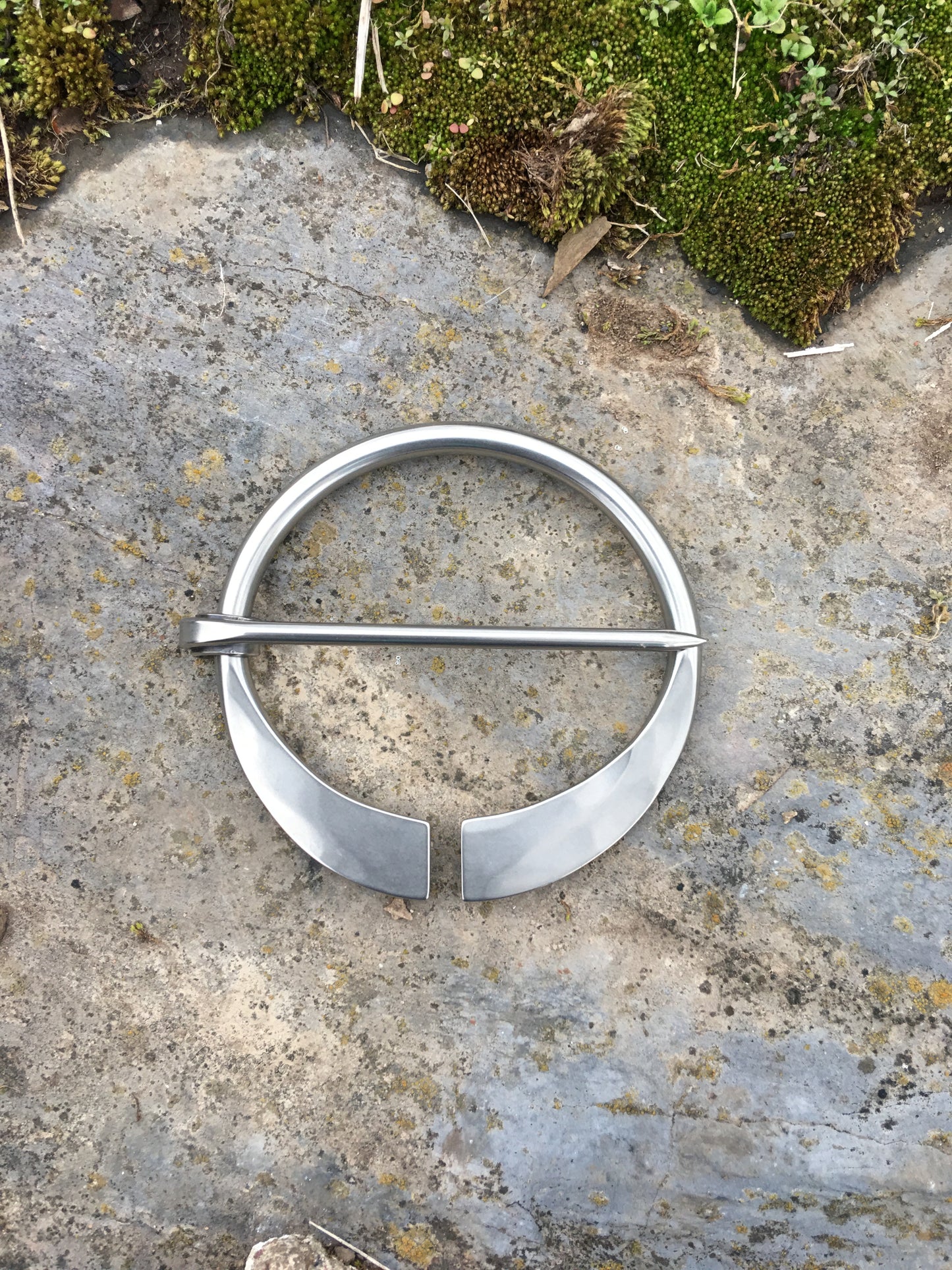 Large Stainless Steel Shawl Pin