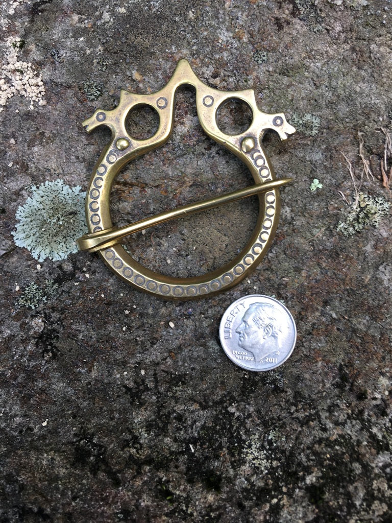 Dragonesque Shawl Pin