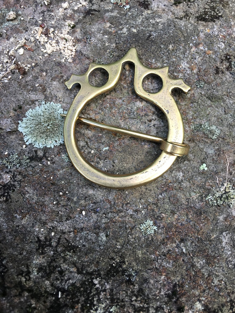 Dragonesque Shawl Pin