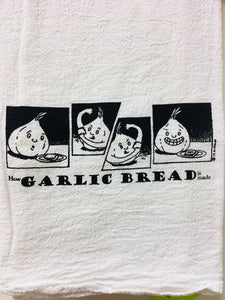 Garlic Bread Tea Towel