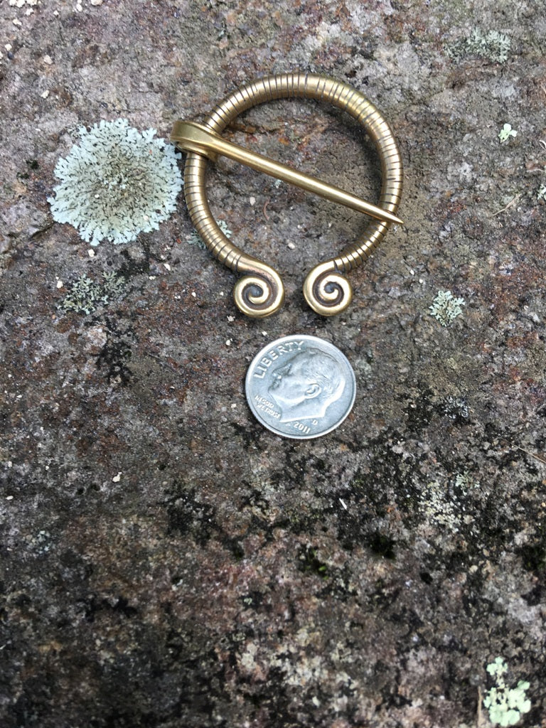 Viking Penannular Shawl Pin