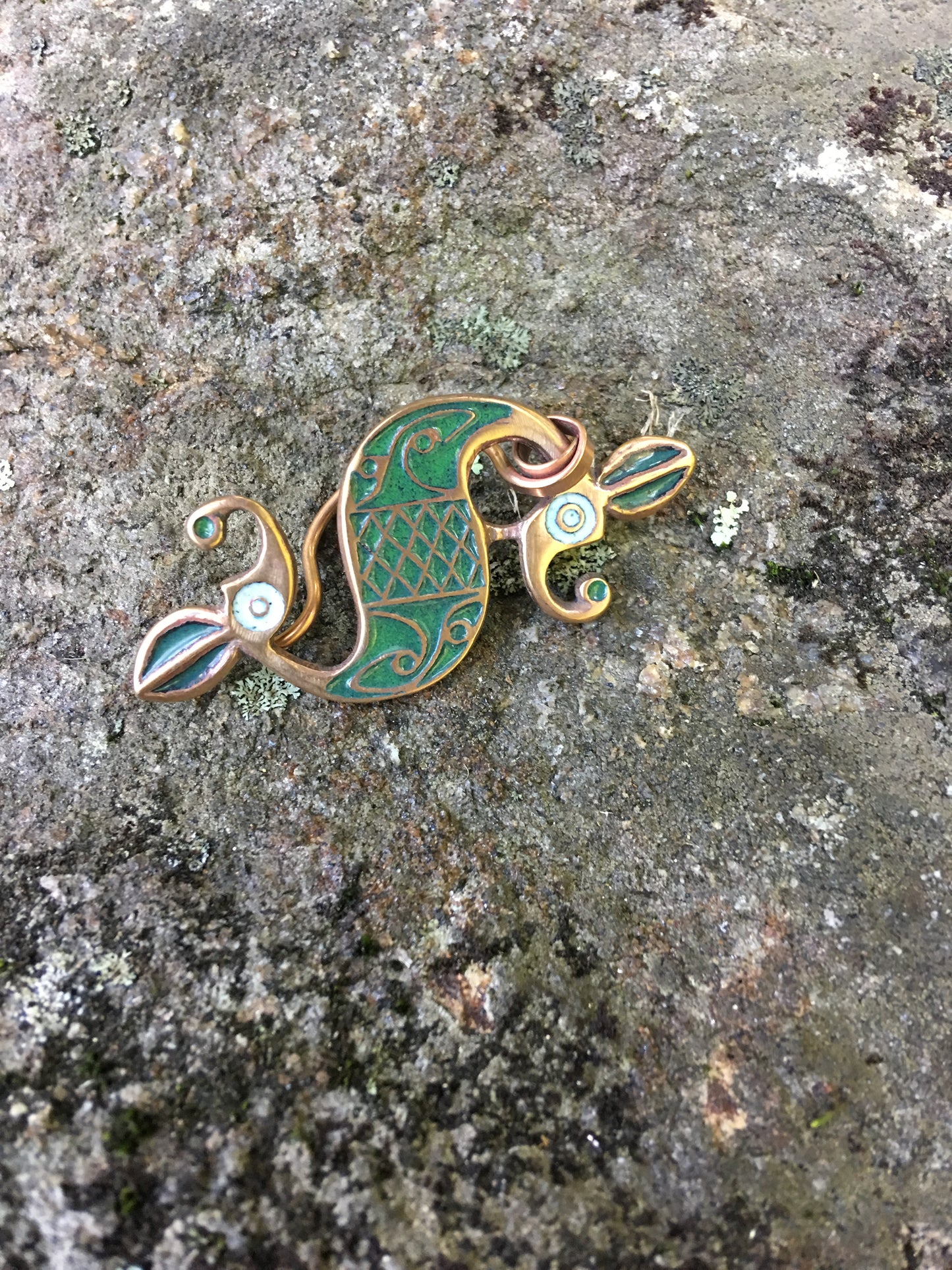 Romano Dragonesque Brooch