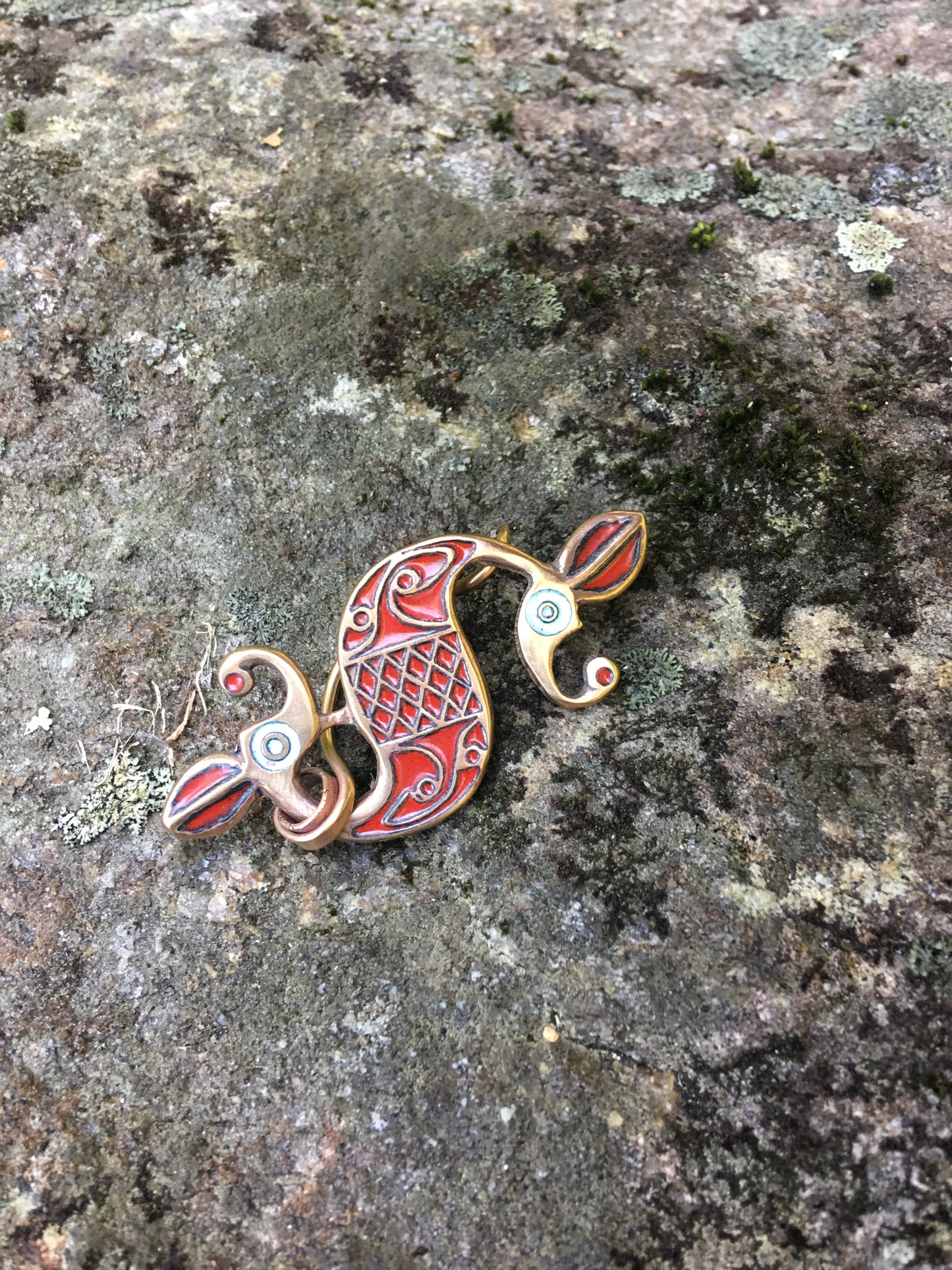 Romano Dragonesque Brooch
