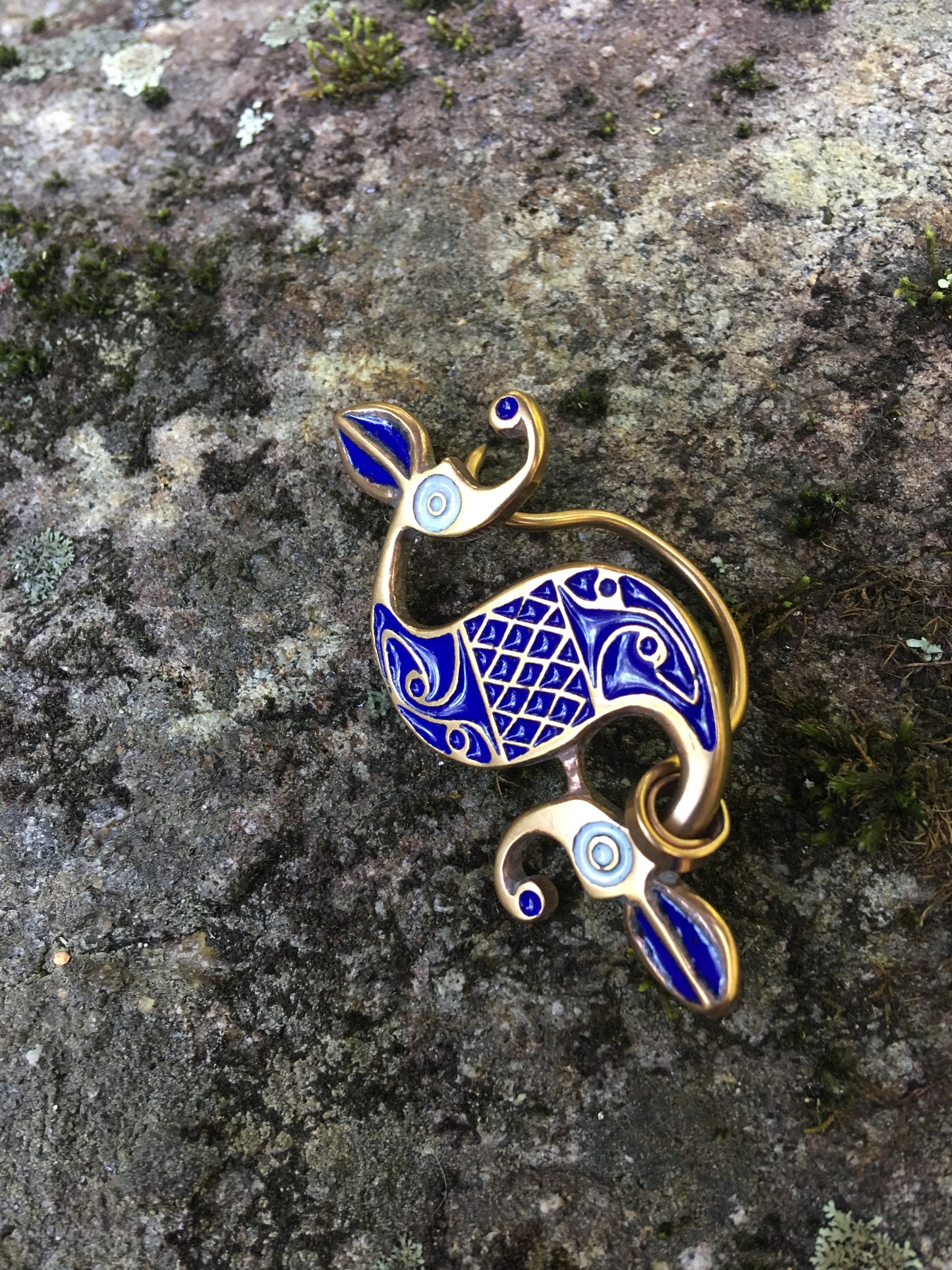 Romano Dragonesque Brooch