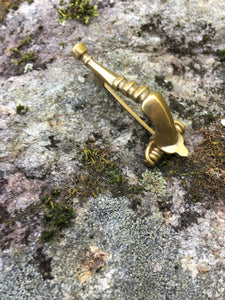 Roman Style Trumpet Fibula Brooch