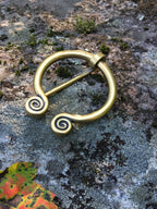 Spiral Penannular Brooch