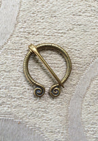 Viking Penannular Shawl Pin