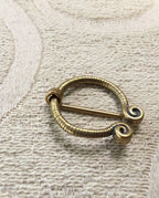 Viking Penannular Shawl Pin