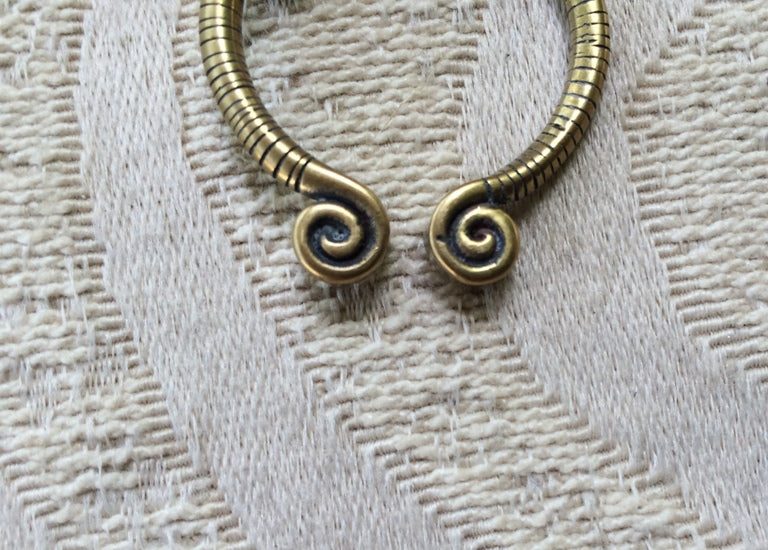 Viking Penannular Shawl Pin